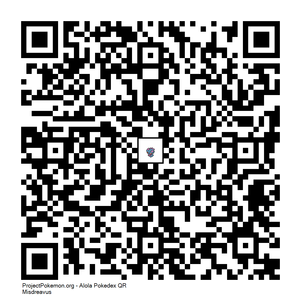 Cdigo QR de Misdreavus